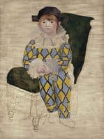 Paul as Harlequin