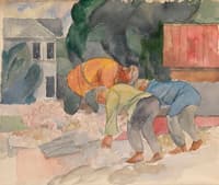 Gathering Potatoes