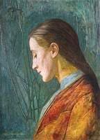 Portrait of a Reflective Lady