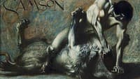 Samson. Der Kampf mit dem Löwen