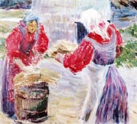 Peasant Women (sketch)