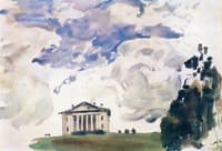 Manor House at Vvedenskoye (sketch)