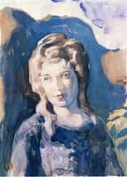 Portrait of a Lady in Blue