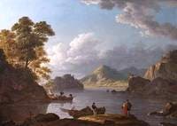 Highland Loch Scene