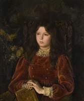 Portrait of a Girl in Red Velvet