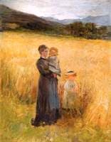 Cornfield with Figures