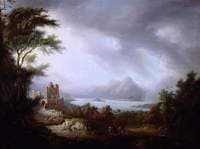 A Stormy Highland Scene