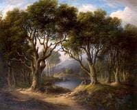 A Wooded River Landscape