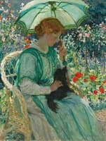 The green parasol
