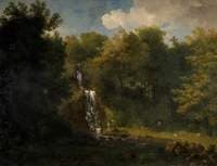 Landscape with Waterfall