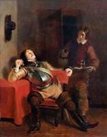 A Man Smoking