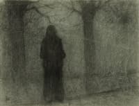 Figure Amongst the Trees