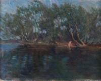 Trees by Water, Lugg Meadows