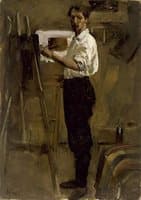 Artist in Studio