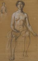 Study for the singing Priestess in Song