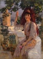 Young girl of Tlemcen, Algeria