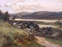 Mugdrum Island from above Newburgh