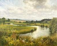 The River Wye at Sugwas, Herefordshire