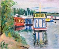 Houseboats on Loch Lomond