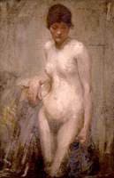 Female Nude with Pitcher