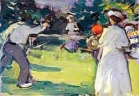 Game of Tennis, Luxembourg Gardens
