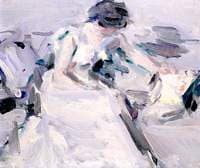 Lady in a White Dress