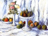 Still Life with Fruit and Flowers