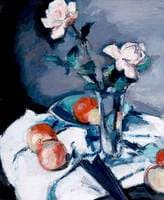 Still Life, Roses and Apples