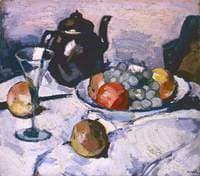 Still Life, Teapot and Fruit