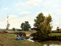 An Afternoon along the Loing, near Saint-Privé