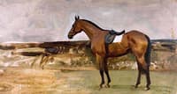 A Bay Horse in a Landscape