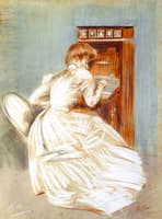 Madame Paul Helleu at Her Secretaire