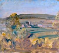 A Landscape with a Distant Village