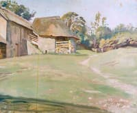A Landscape with Farm Buildings