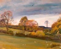 A Landscape with Trees on the Edge of a Field