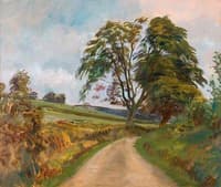 A Lane at Exford, Exmoor