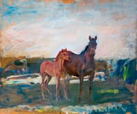 A Mare and Foal