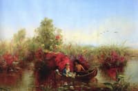 Gathering Waterlilies