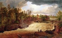 Little Falls on the Passaic, with a Storm Coming Up