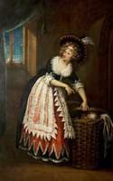 Mary Stephens Wells, née Davies, as Mrs Page