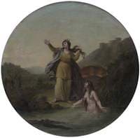 Ceres and Arethusa (after Hubert François Bourguignon Gravelot)