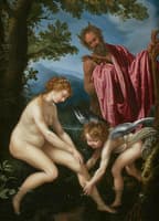 Venus, Cupid and Pan