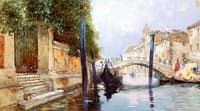 Venetian Canal Scene