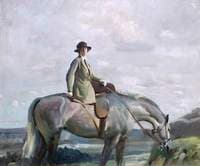 In Cornwall (Portrait of the Artist's Wife)