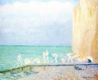 Bathers, Veules-les-Roses
