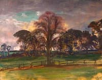 Landscape with Trees