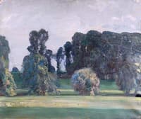 Landscape with Trees