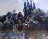 Langham Mill Pool on the Stour