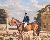Major E. Shackle, Buckinghamshire Farmers' Hunt