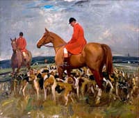 Nobby Gray with the Hunt